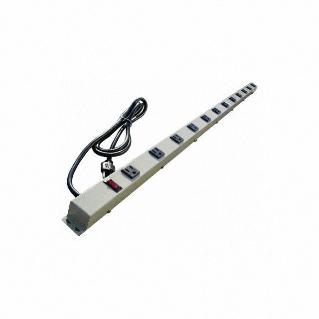【EPS-4126G】POWER STRIP 12 OUTLET BEIGE